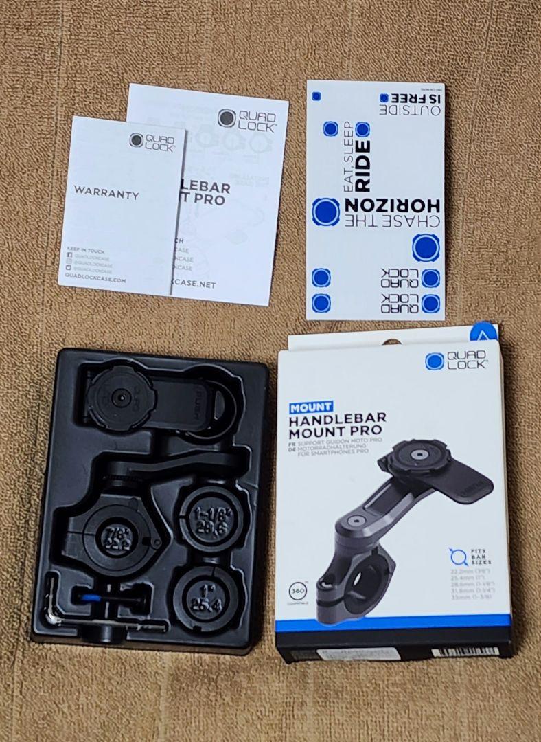 クアッドロック　QUAD LOCK 黒　中古　箱入り