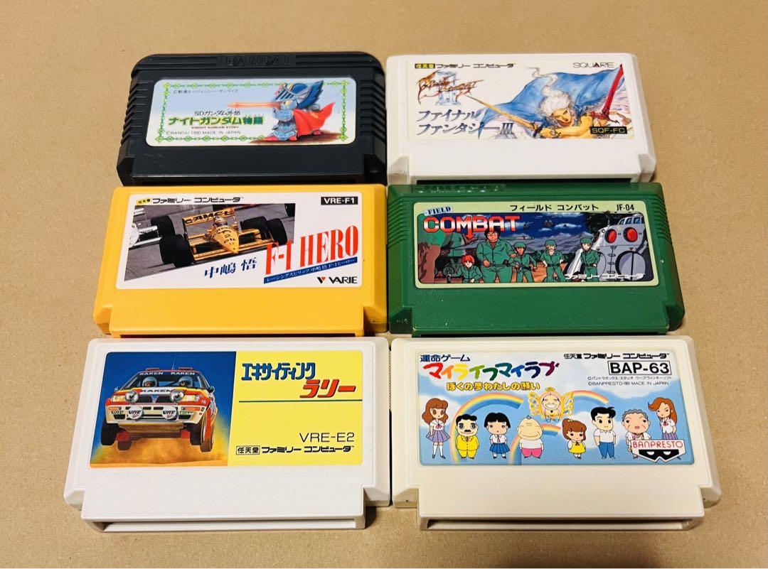 ファミコンソフト6本セット・任天堂・ファミコン】tat - メルカリ