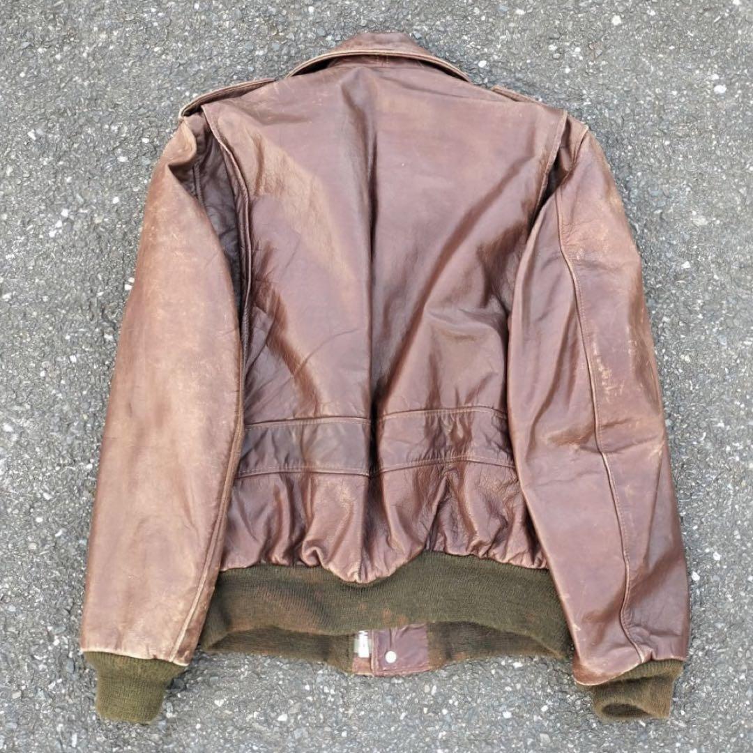 USA製 Schott ショット A-2 G-1レザージャケット ライナー付き