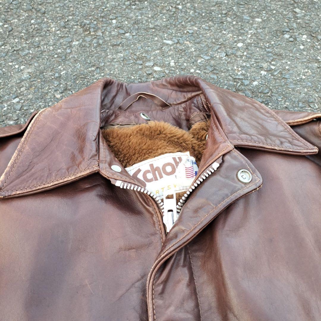 USA製 Schott ショット A-2 G-1レザージャケット ライナー付き
