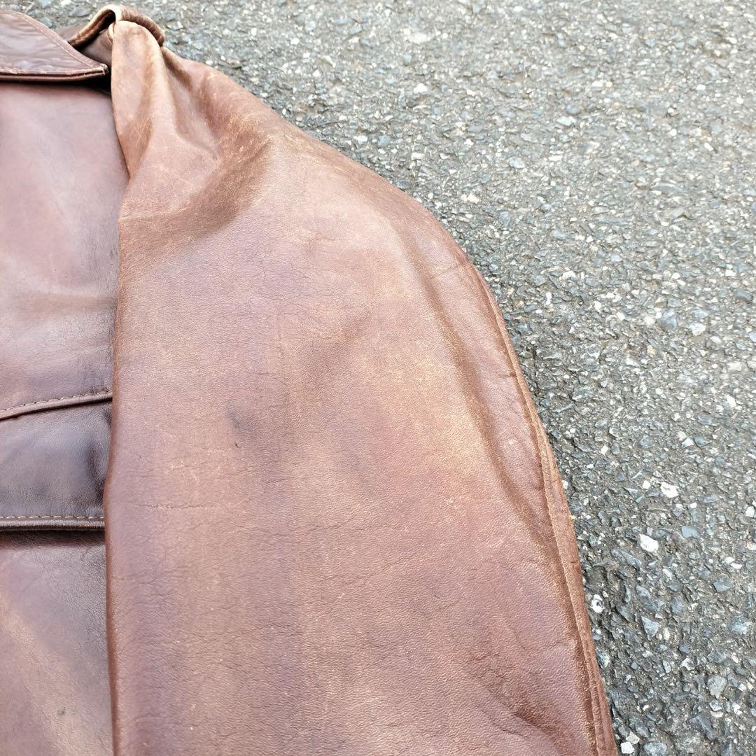 USA製 Schott ショット A-2 G-1レザージャケット ライナー付き