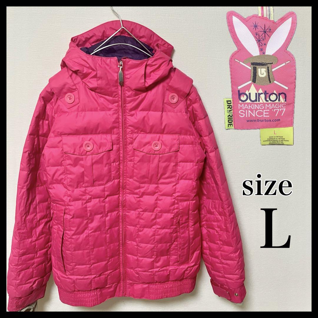 BURTON スノボダウンジャケット【L】スキー　グースダウン　赤　スノボウェア Burton | メンズインサレーター&ダウンジャケット | Burton