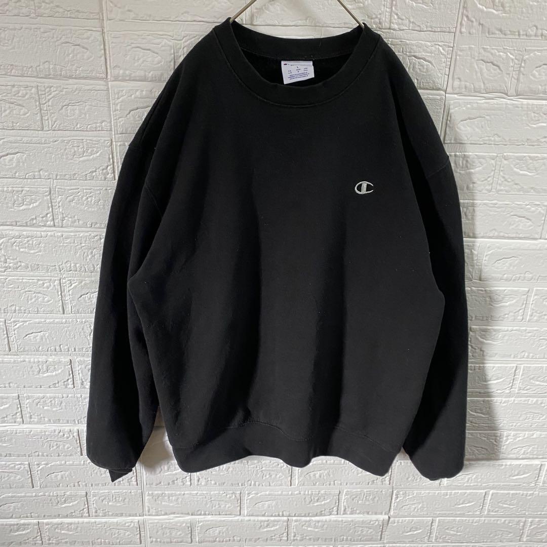 ブラック刺繍ロゴ長袖トレーナー並行輸入品 ブラック刺繍ロゴ長袖トレーナー並行輸入品