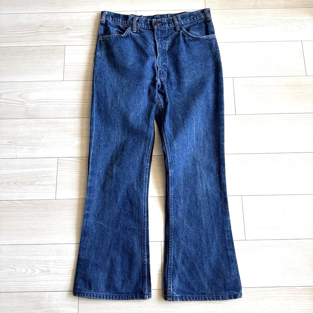 美品　646 リーバイス　levi's ブーツカットデニム　オレンジタブ　w３６