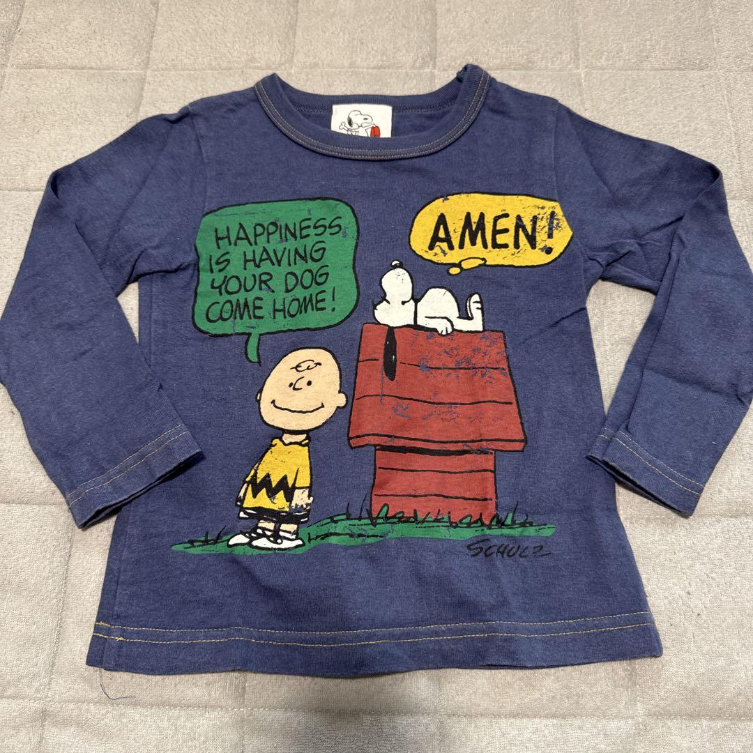 新品 ファミリア スヌーピー カットソー 100センチ （PEANUTS