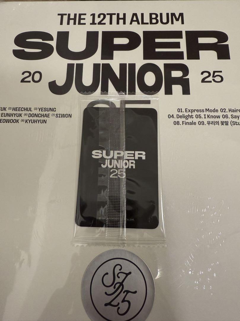 ウニョクトレカ入り　プロジェクションキーリング SUPER JUNIOR ウニョク 25 ktown4u ショーケース特典 トレカ