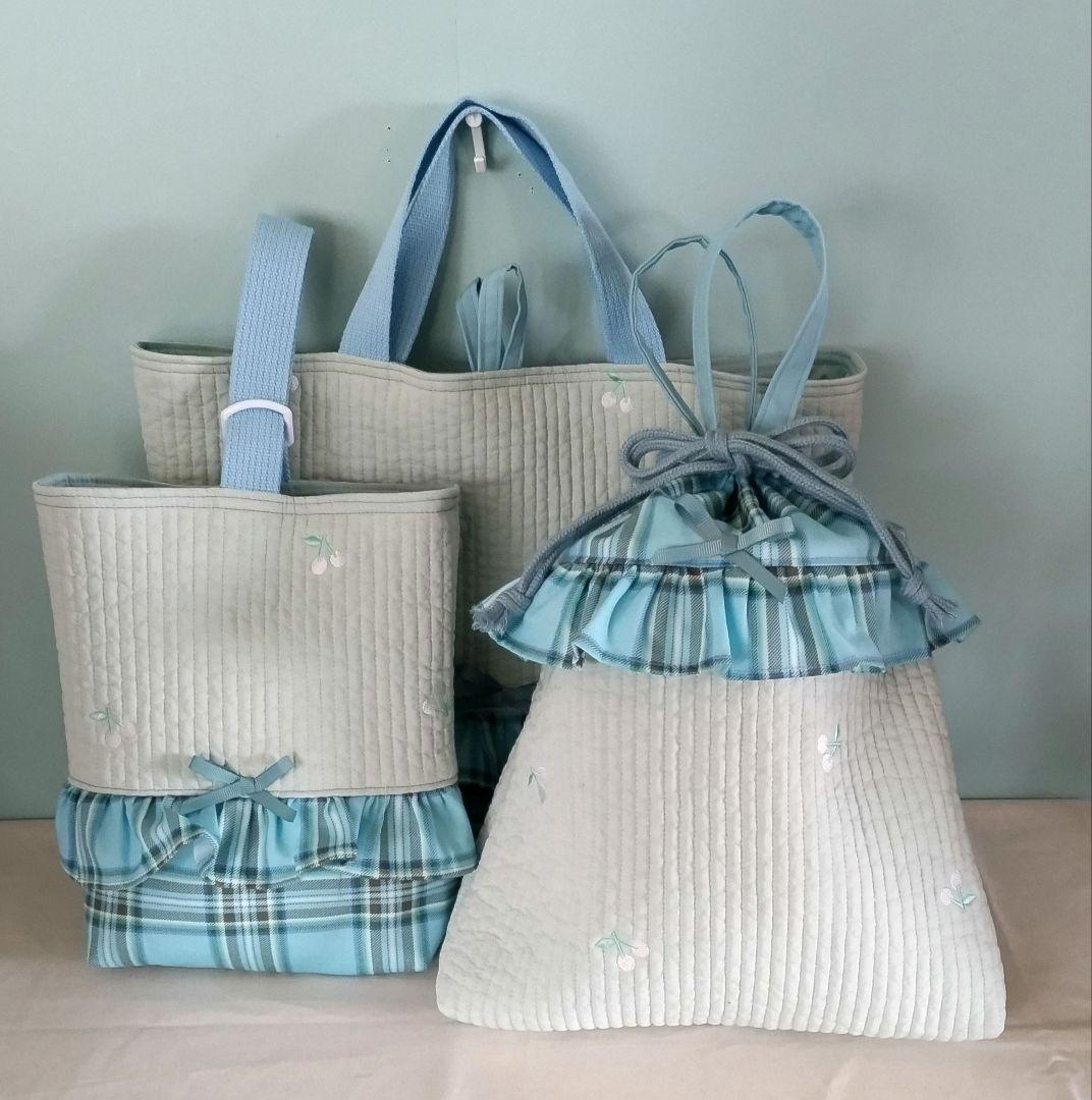 ハンドメイドでヌビ入園・入学3点 高 品質ハンドメイド・手芸 - ハンドメイドのヌビ入園・入学3点