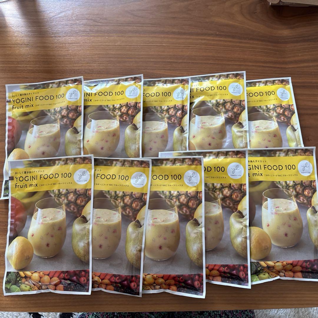 YOGINI FOOD 100 フルーツミックス 10袋セット