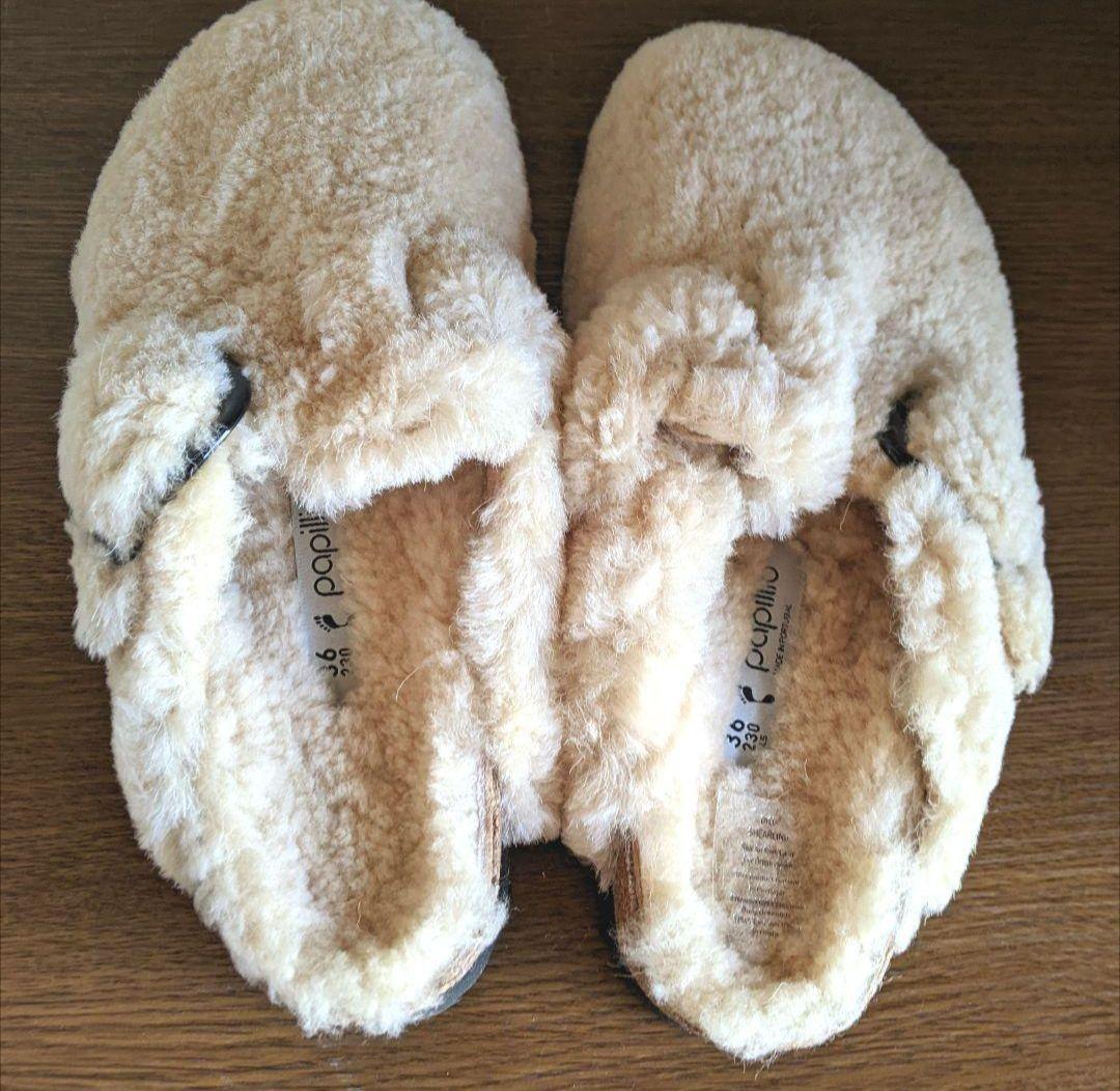 papillio ボアのサボサンダル ビルケン・シュトック