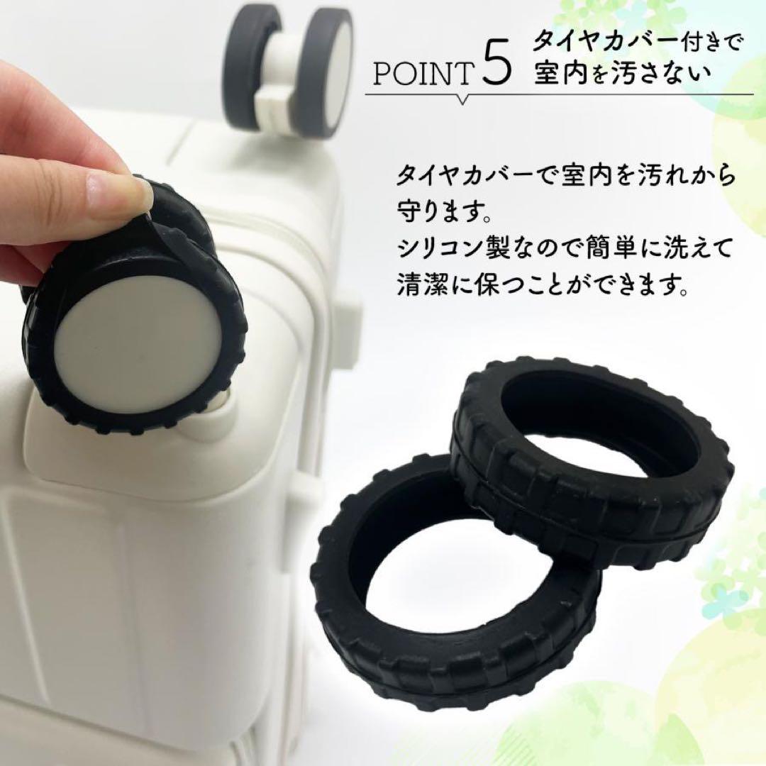 スーツケース キャリーケース キャリーバッグ Sサイズ 41L 前開き　グリーン