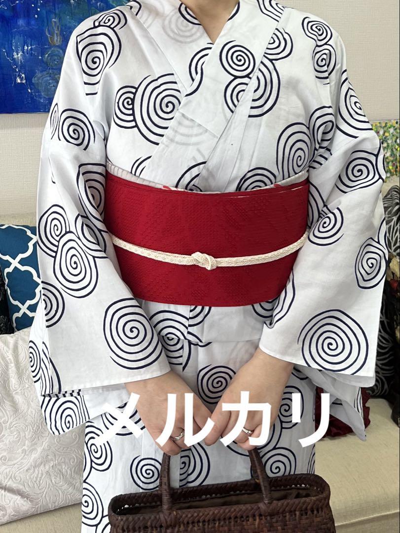 夏帯 八寸帯 正絹