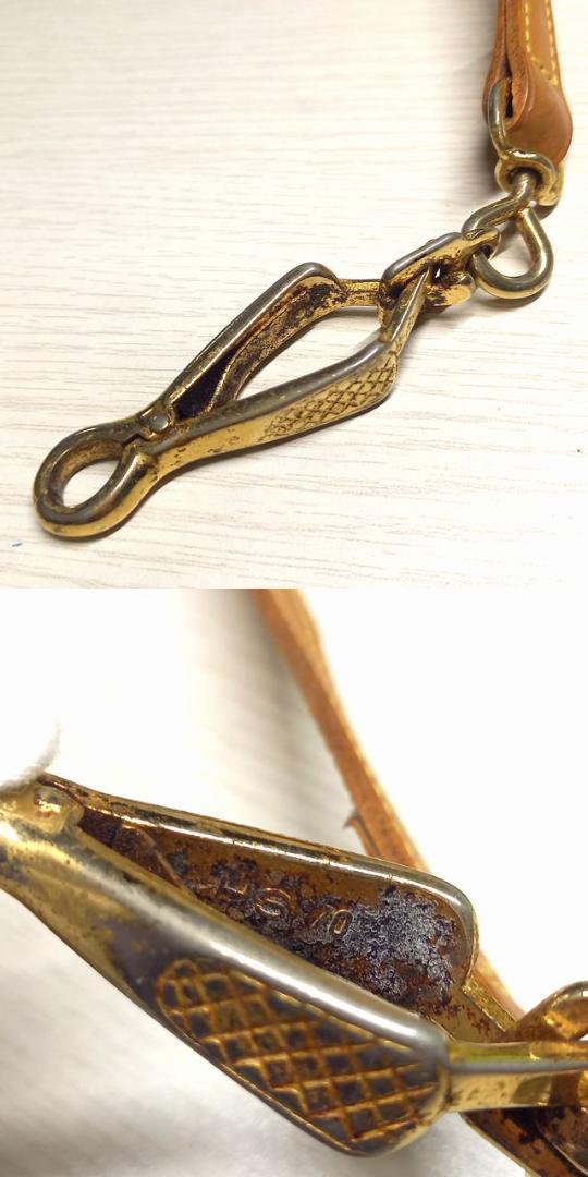 ルイヴィトン 犬 リード 首輪 紐 革 お散歩 レッスバクスター 約115cm