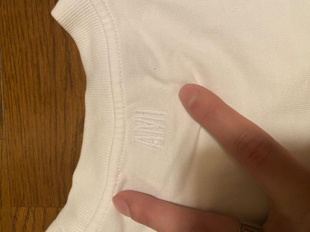 AMI Paris 長袖Tシャツ ホワイト xs 正規品バーコード付き