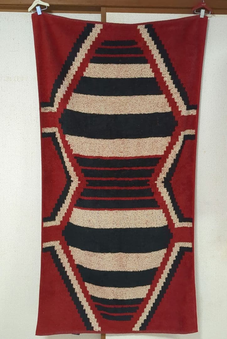 ラルフローレン 幾何学模様バスタオルRalph Lauren