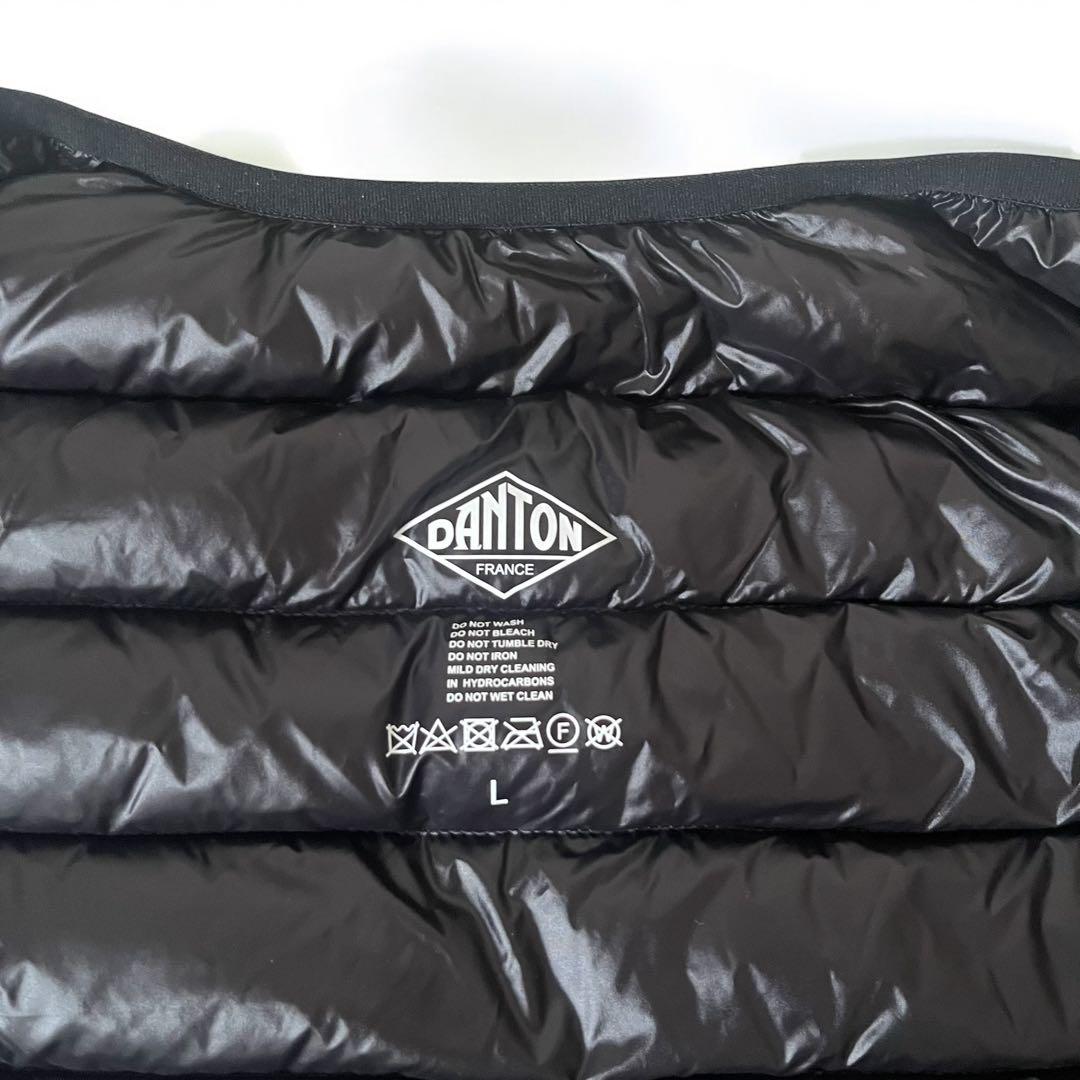 専用 極美品 ダントン インナーダウン ベスト ブラック 40 Ｌサイズ