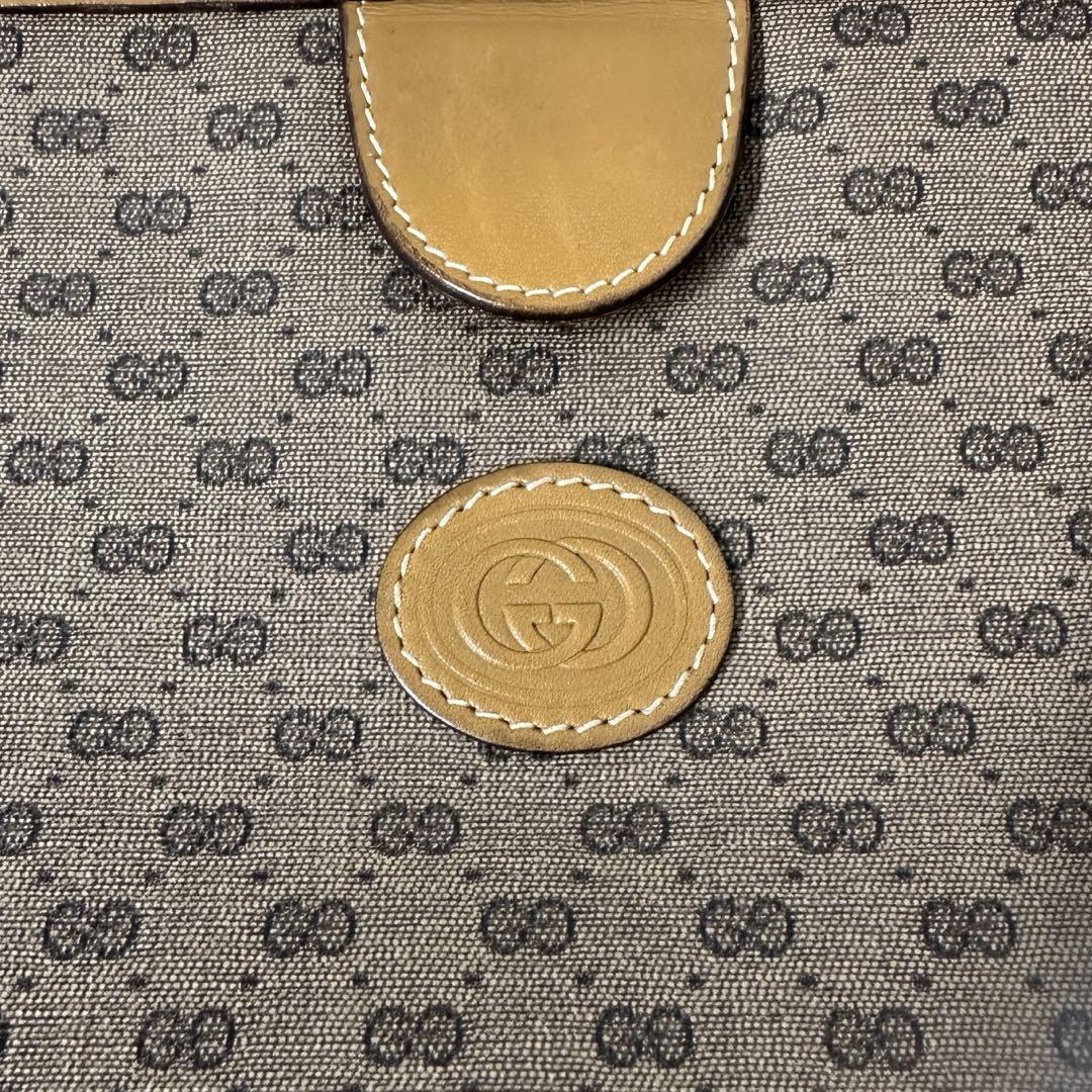 GUCCI  グッチ  マイクロモノグラムクラッチバッグ