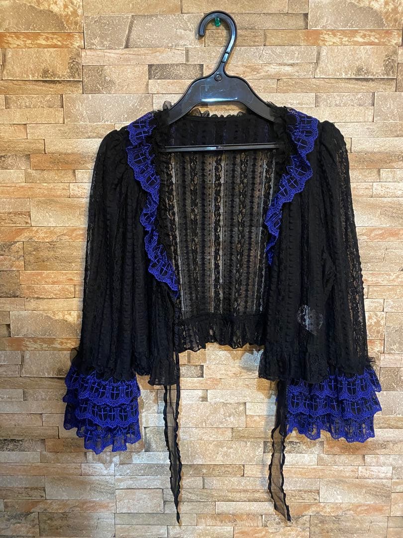 モワティエ ラフレッドレース 7部袖ボレロ SIZE Moi-meme-Moitie