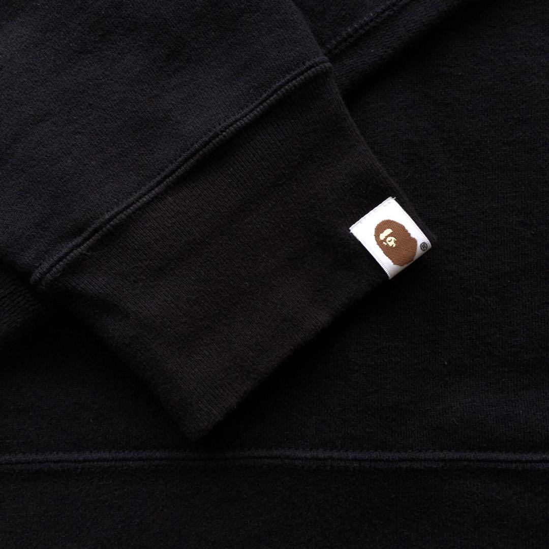 A BATHING APE アベイシングエイプ　スウェットL日本製 A BATHING APE - アベイシングエイプ 日本製 長袖 スウェット