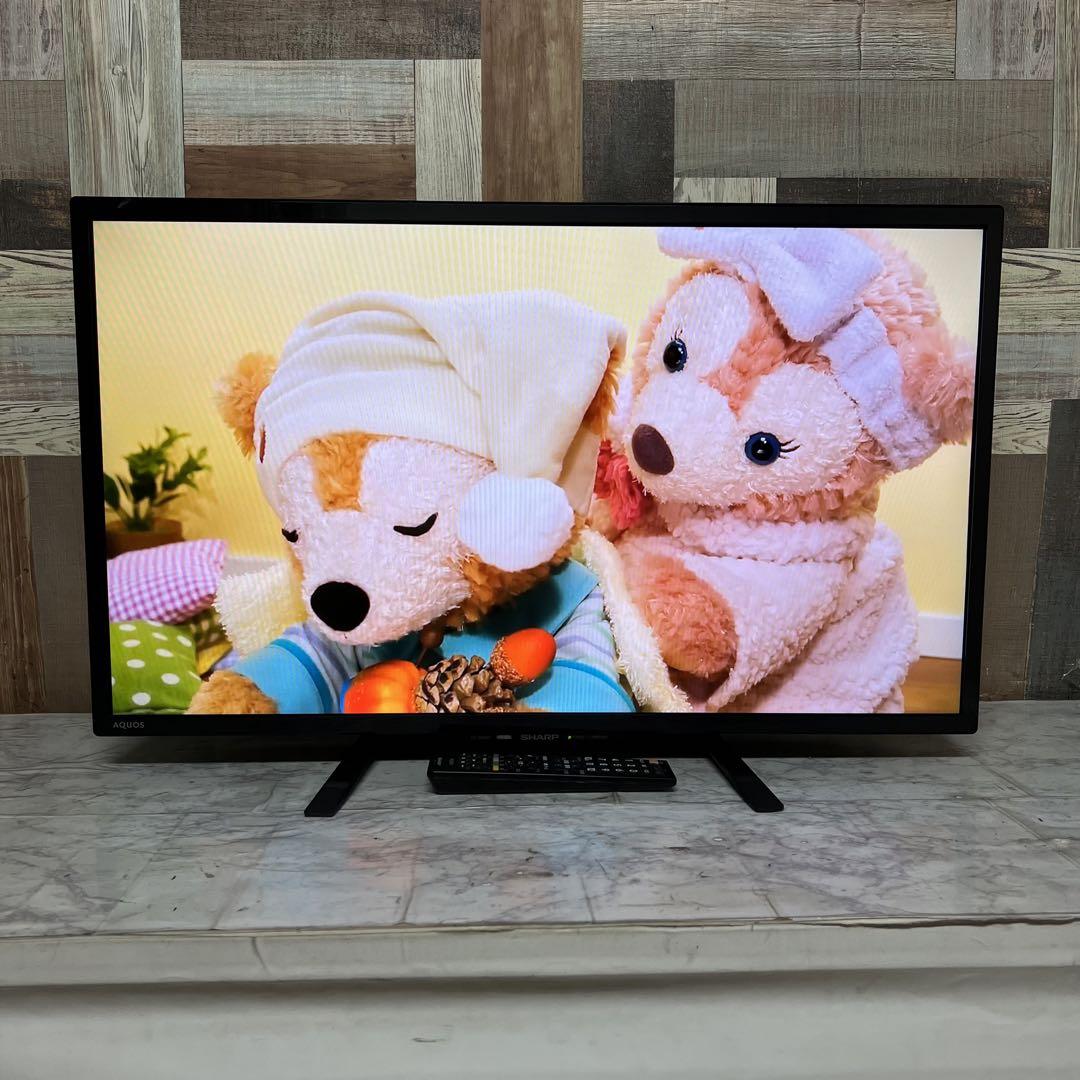 即日受渡❣️全国送料込SHARP32型液晶テレビYouTube U-NEXT視聴