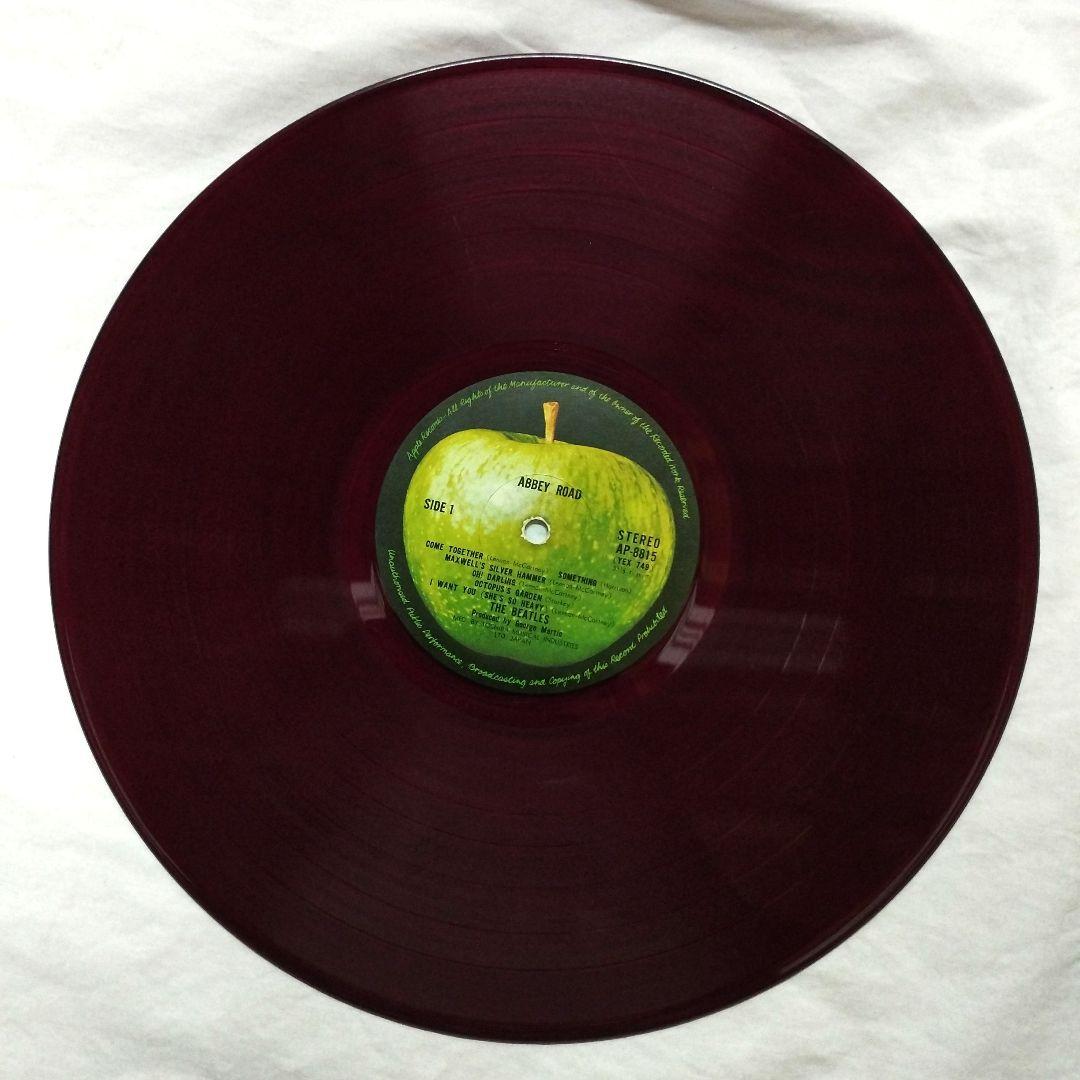 レコード　赤盤　ビートルズ　アビーロード　送料込み レコード 赤盤 ビートルズ アビーロード 送料込み