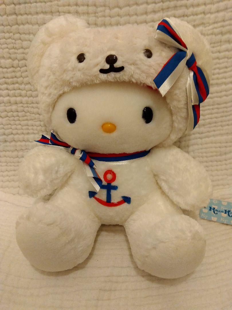 2002年 マリンベア キティ ぬいぐるみ レア タグ付き 平成レトロ