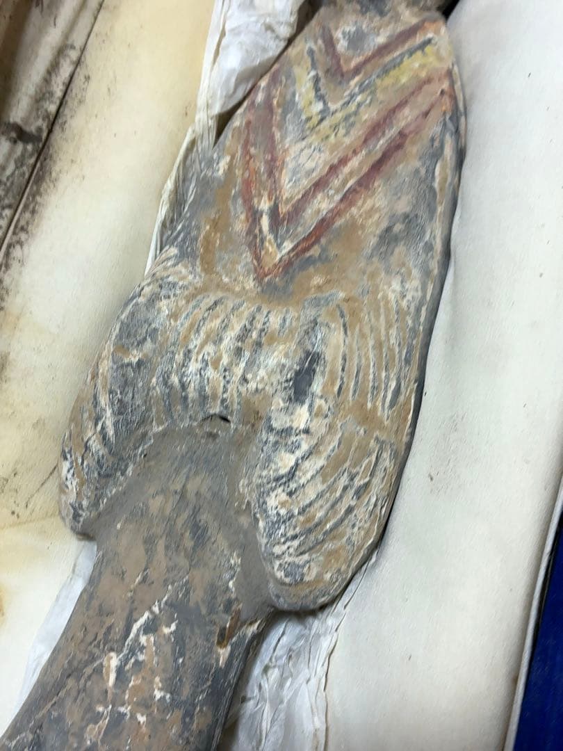 中世　高麗　太公望像　骨董　アンティーク　儒教　発掘品　出土品　置物　彫刻　像