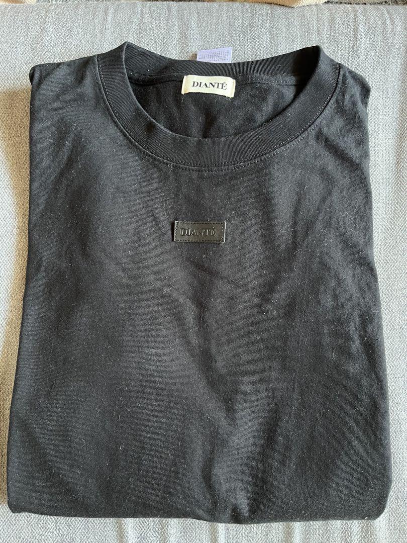 DIANTE ブラック Tシャツ 半袖