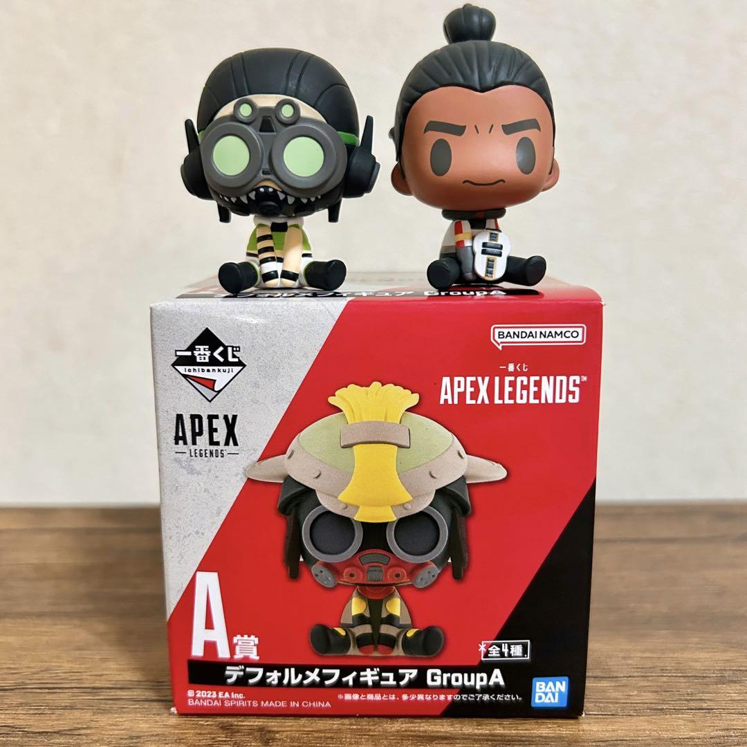 APEX 一番くじ デフォルメフィギュア コンプリートセット 一番くじ APEX LEGENDS デフォルメフィギュア 2体セット - メルカリ