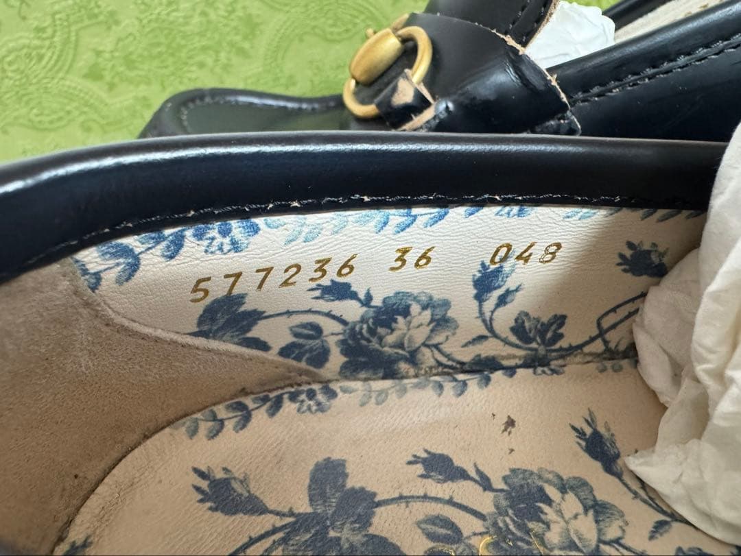 GUCCI厚底ホースビットブラックレザーローファー GUCCI厚底ホースビットブラックレザーローファー