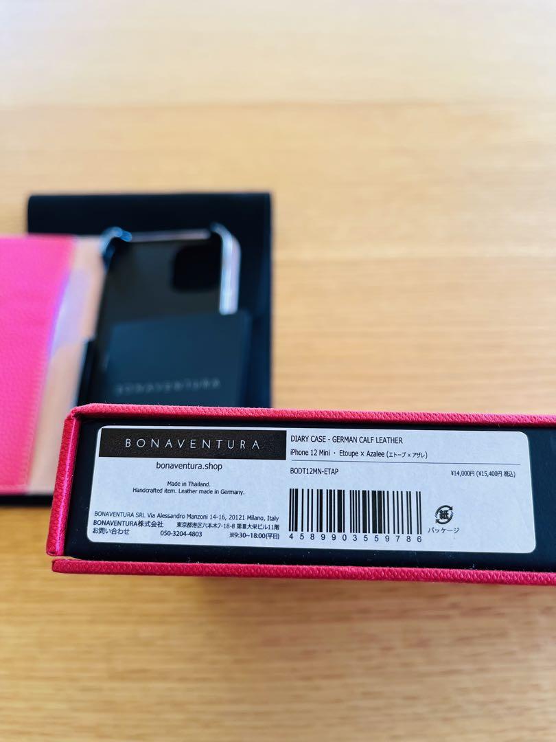 新品未使用　BONAVENTURA   ボナベンチュラ　iPhone12mini BODT12-BK_1.jpg?v=1743642222