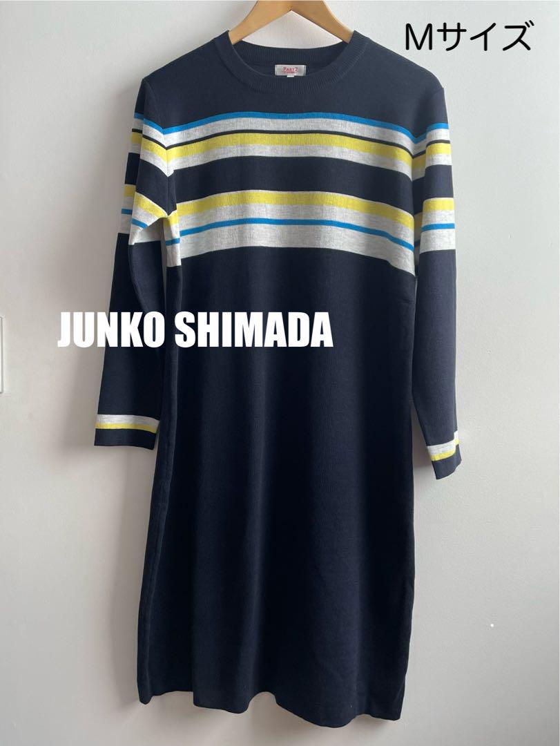 【新品タグ付き】JUNKO SHIMADA ニットワンピース　M