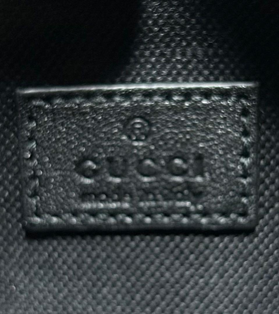 新品 GUCCI グッチ ブロンディ ミニバッグ ブラック レザー ブラック