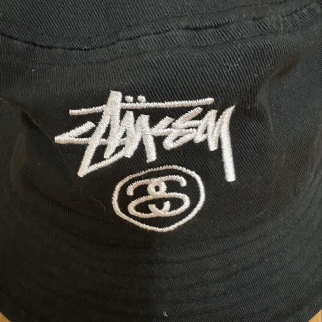 Stussy バケットハット 黒 S/M - メルカリ