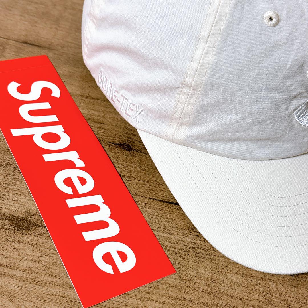 正規品 Supreme GORE-TEX Sロゴ キャップ 帽子 ホワイト 白
