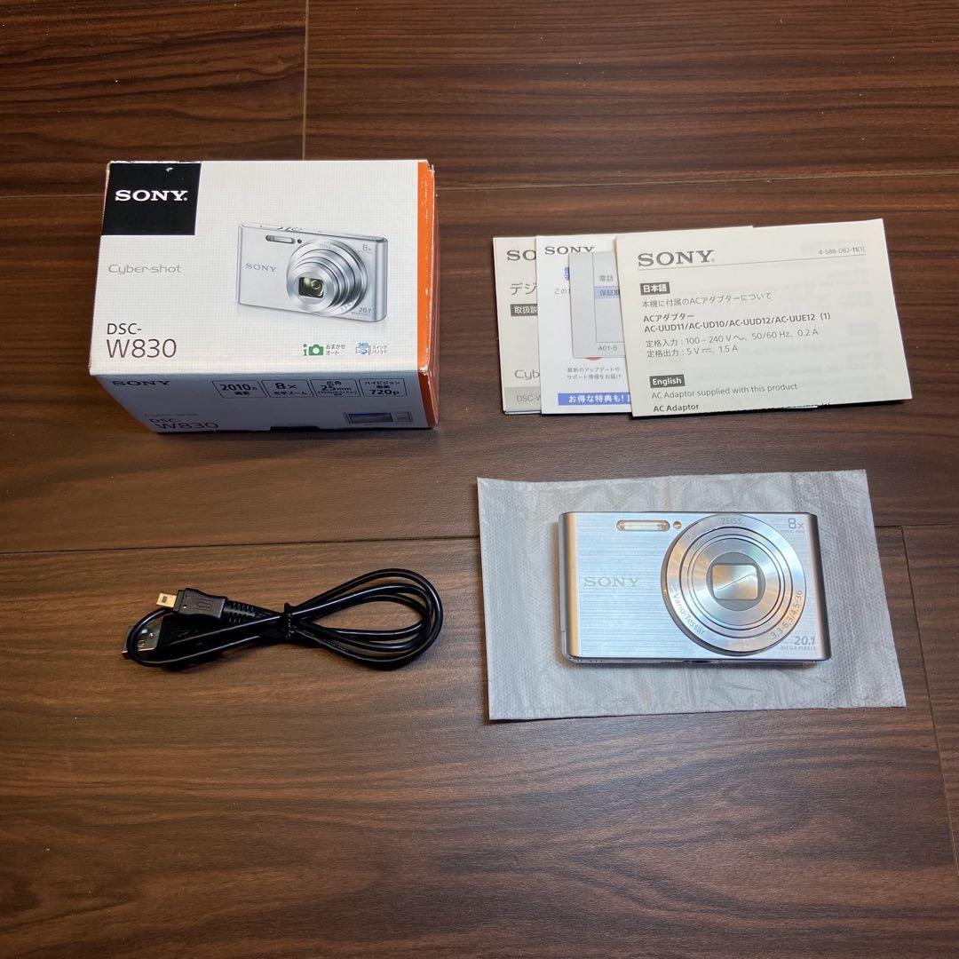 SONY Cyber-Shot DSC-W830 デジカメ ほぼ新品 3341 SONY Cyber-Shot DSC-W830 デジカメ ほぼ新品 3341