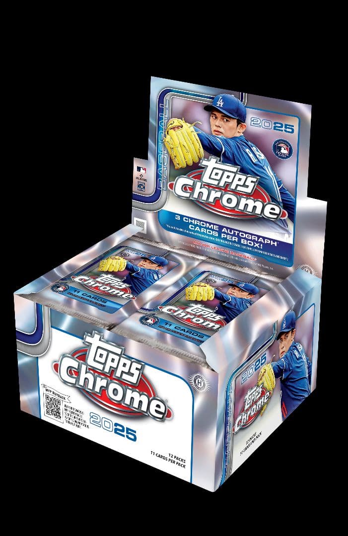 未開封1箱 Topps chrome Jumbo MLB 2025 野球カード新品、♥ YUZUMIYA_COM