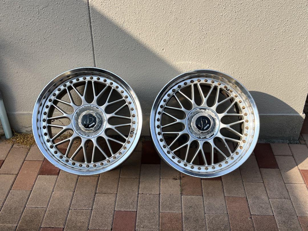 か*イ様 シュティッヒ　メッシュ　17インチ　9j +35