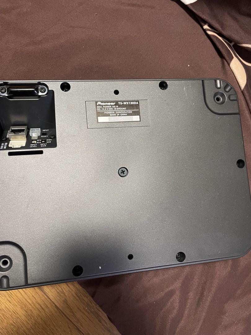 TS-WX130DAサブウーハー POWERED SUBWOOFERパイオニア②