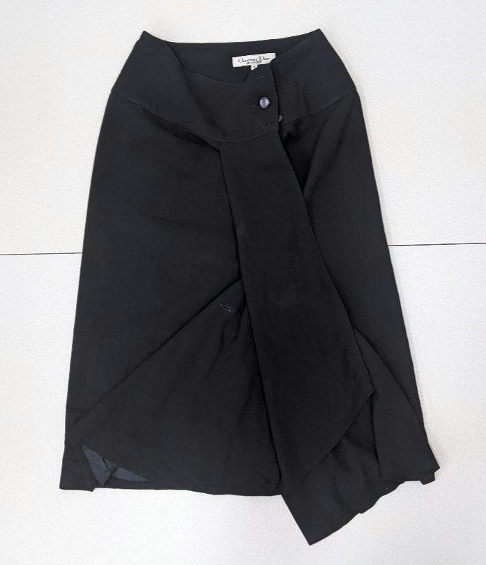 DIOR PRET-A-PORTER 巻きスカートデザイン モードスカート
