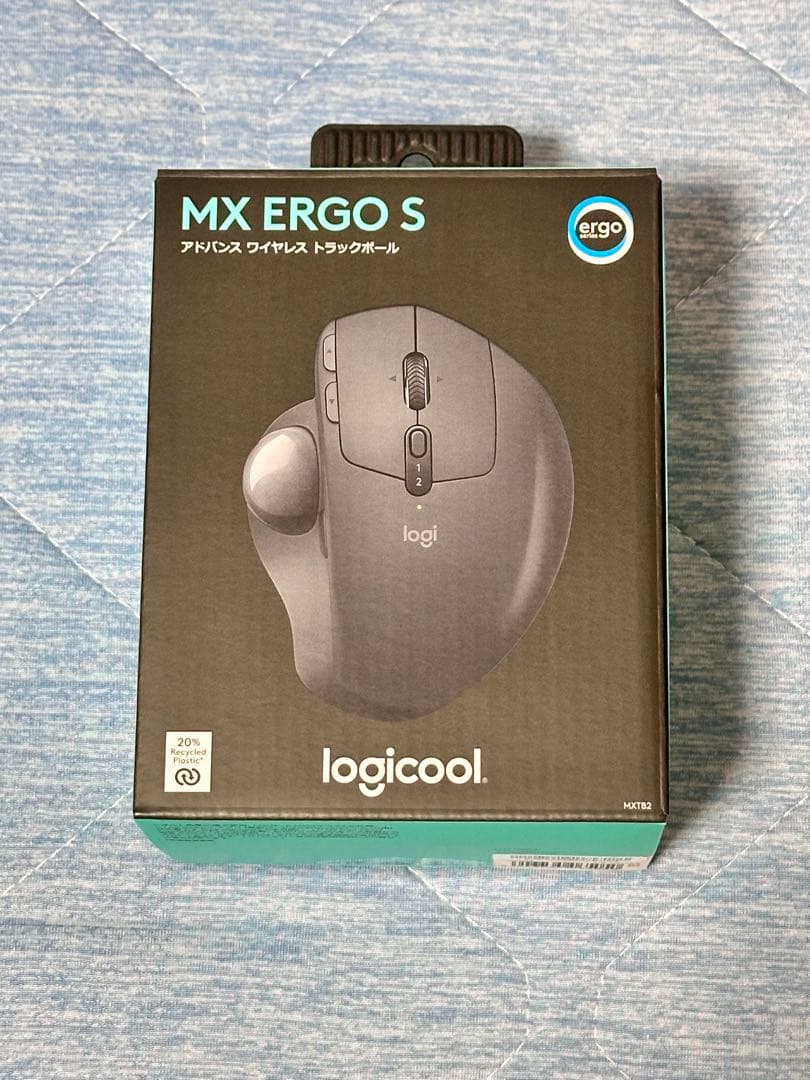 新品 logicool MX Ergo S トラックボールマウス