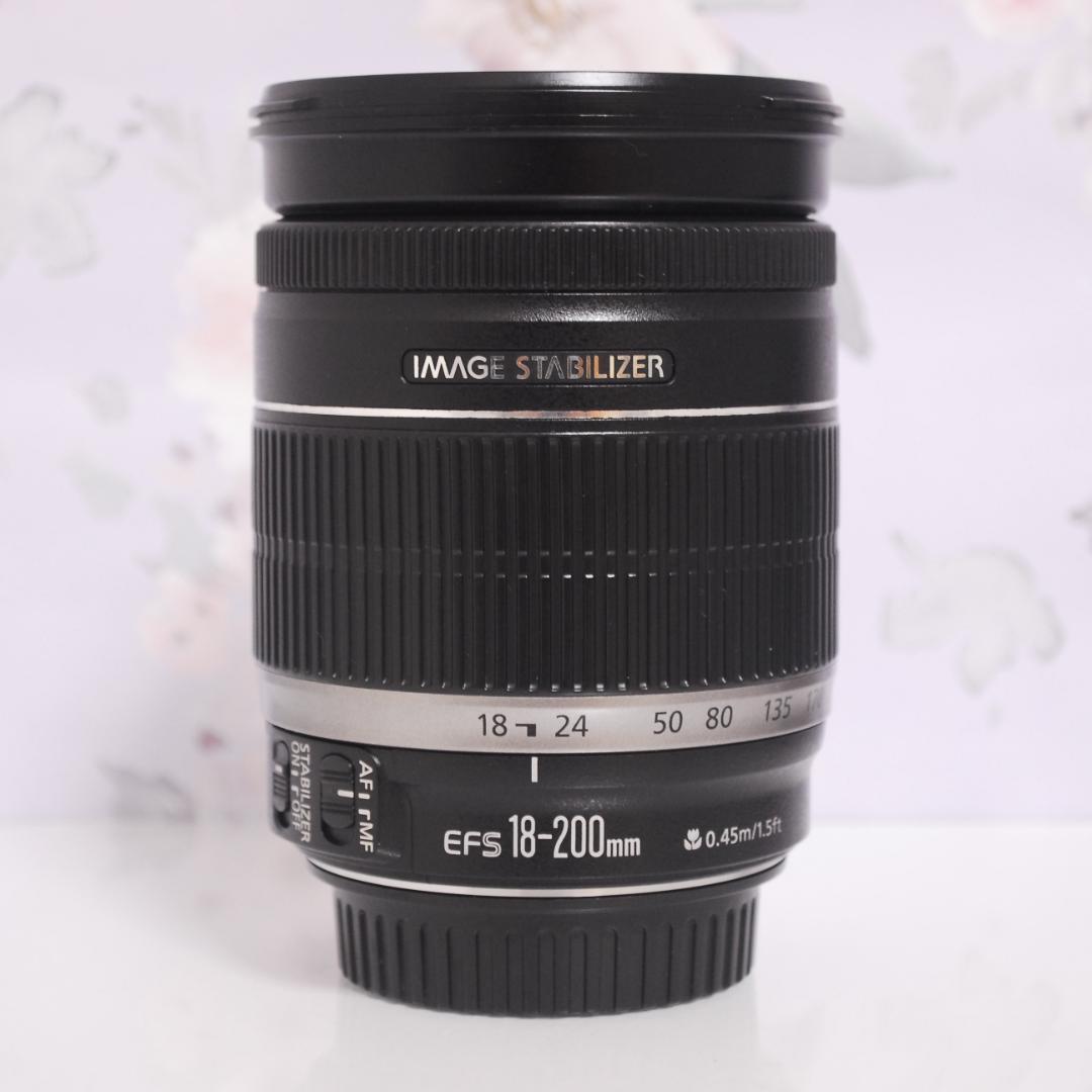 【ファッション通販】 近距離～望遠までカバーする万能レンズ☆キヤノンEF-S IS♡ 18-200mm レンズ(ズーム)