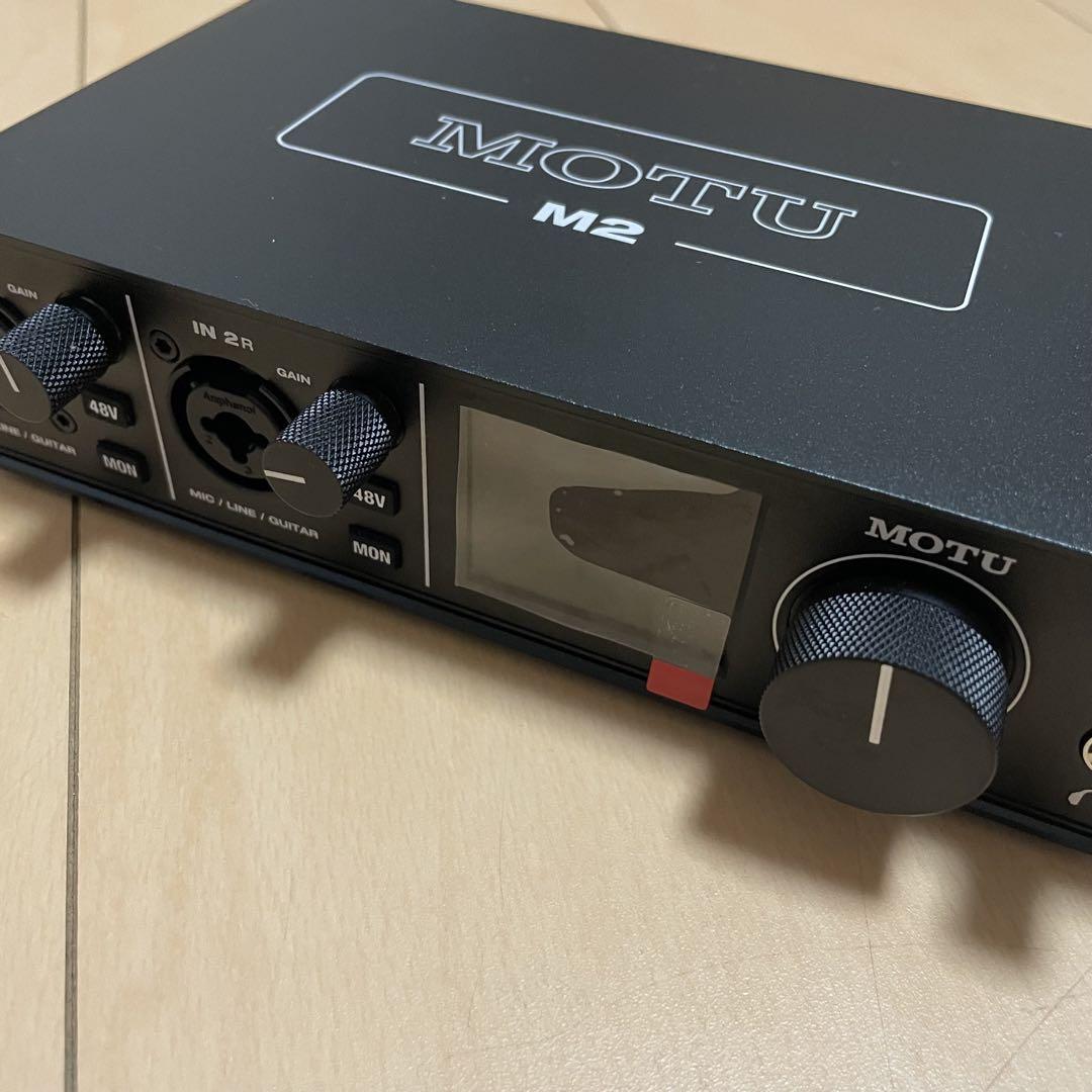 美品 使用頻度少 MOTU M2 オーディオインターフェイス