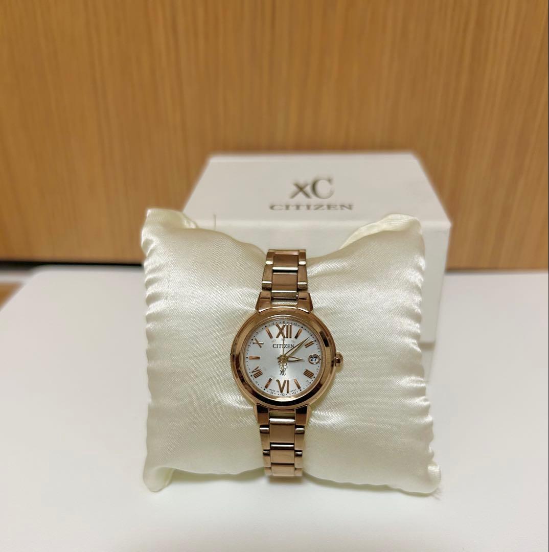 CITIZEN XC ピンクゴールド 時計