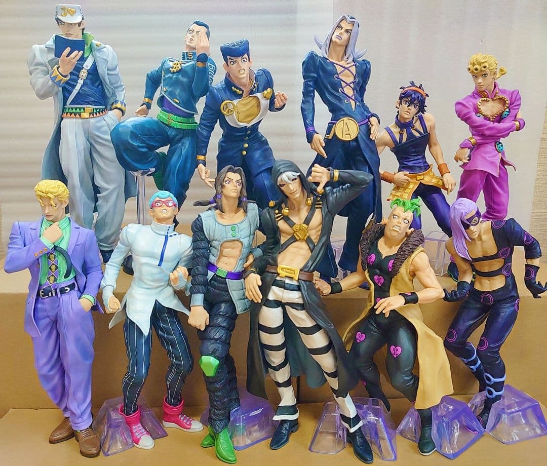 一番くじ ジョジョの奇妙な冒険 フィギュア 12体セット目立った傷や汚れなし