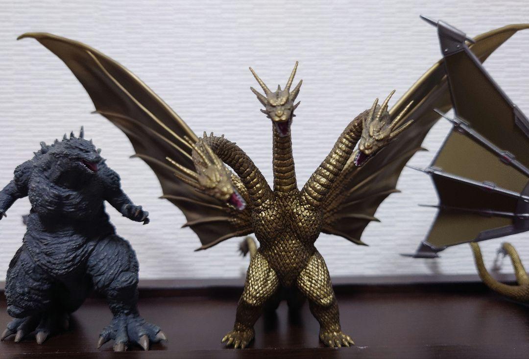 激造　歴代　ゴジラ　怪獣編　ゴジラ　キングギドラ　メカキングギドラ　3体セット