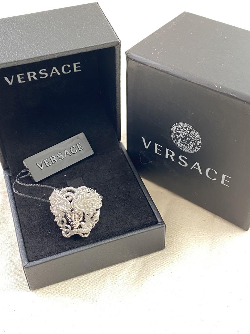 新品 Versace 21号 メドゥーサ指輪