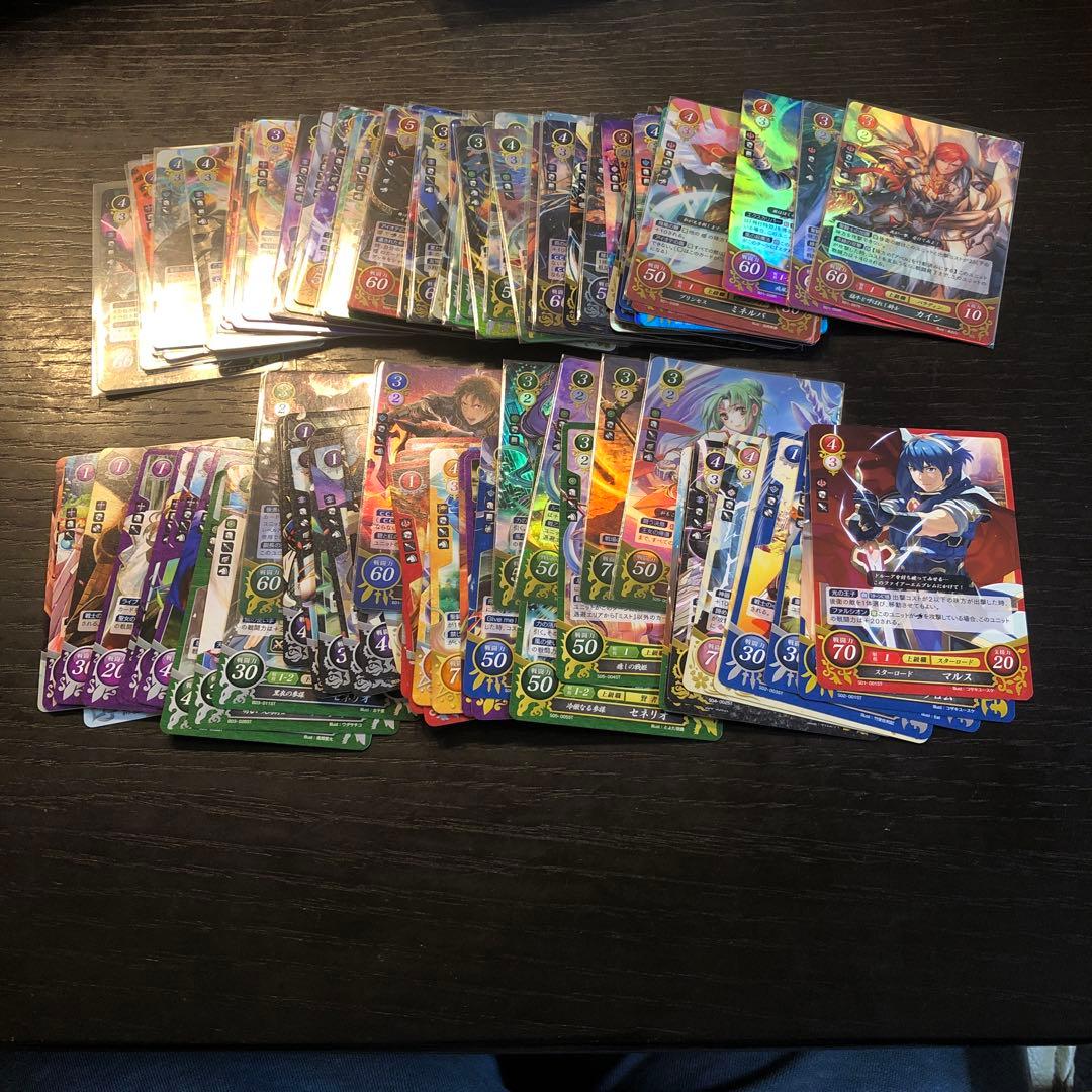 ダブりなし ファイアーエムブレム 0 サイファ R まとめ 約100種傷や汚れあり