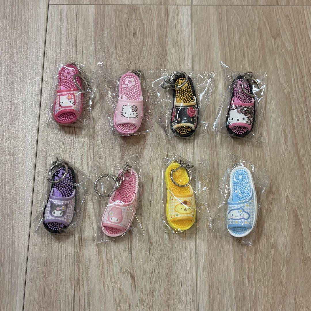 【新品未使用】サンリオ　シークレット　ミニサンダルチャーム　コンプ　カオハナ