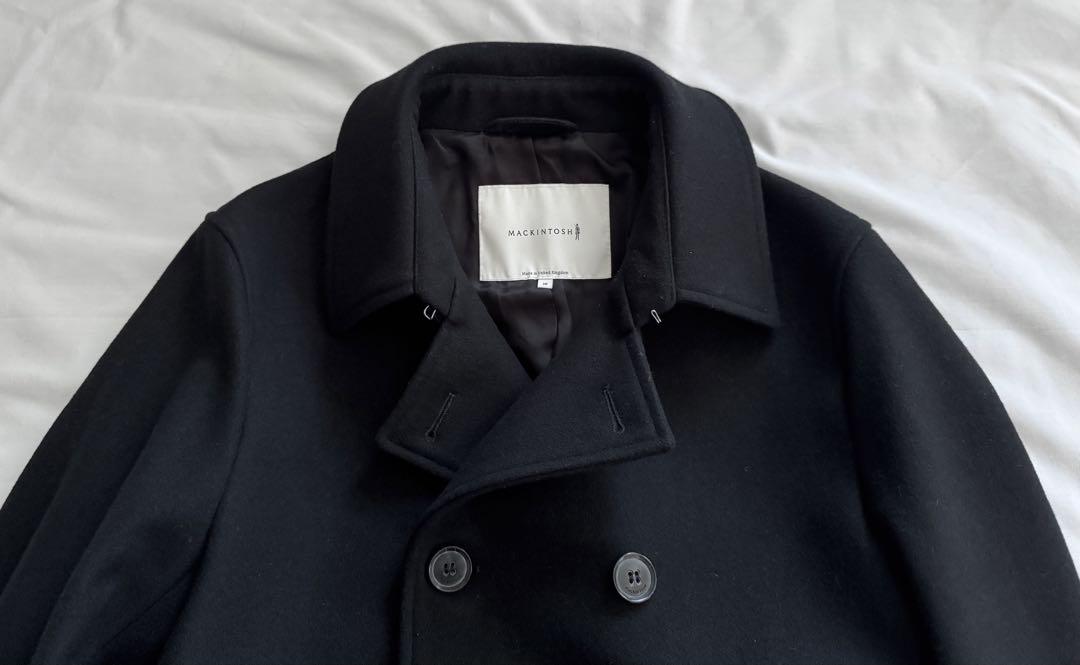 MACKINTOSH マッキントッシュ　ウール　コート　ブラック　38