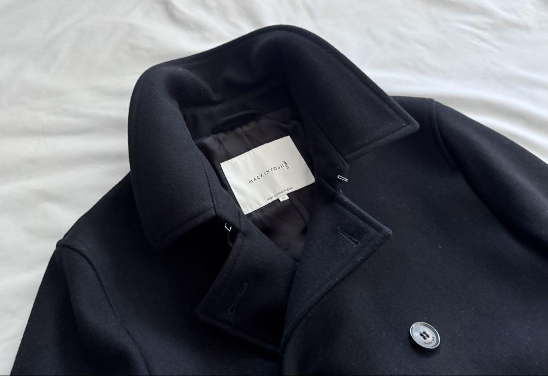 MACKINTOSH マッキントッシュ　ウール　コート　ブラック　38